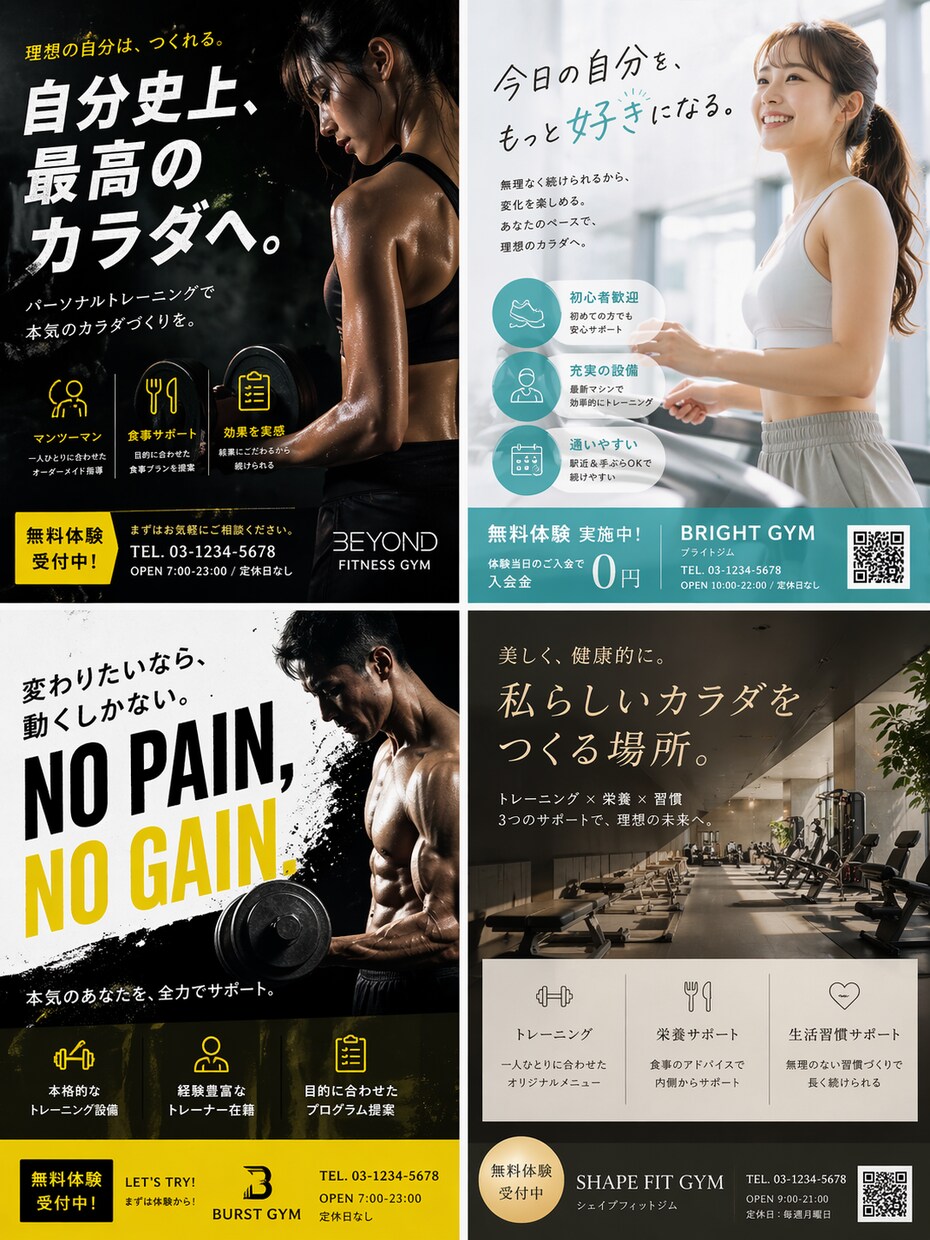 看板・ポスターをデサイー致します 信頼していただけるよう、 全力でデザインさせていただきます イメージ3