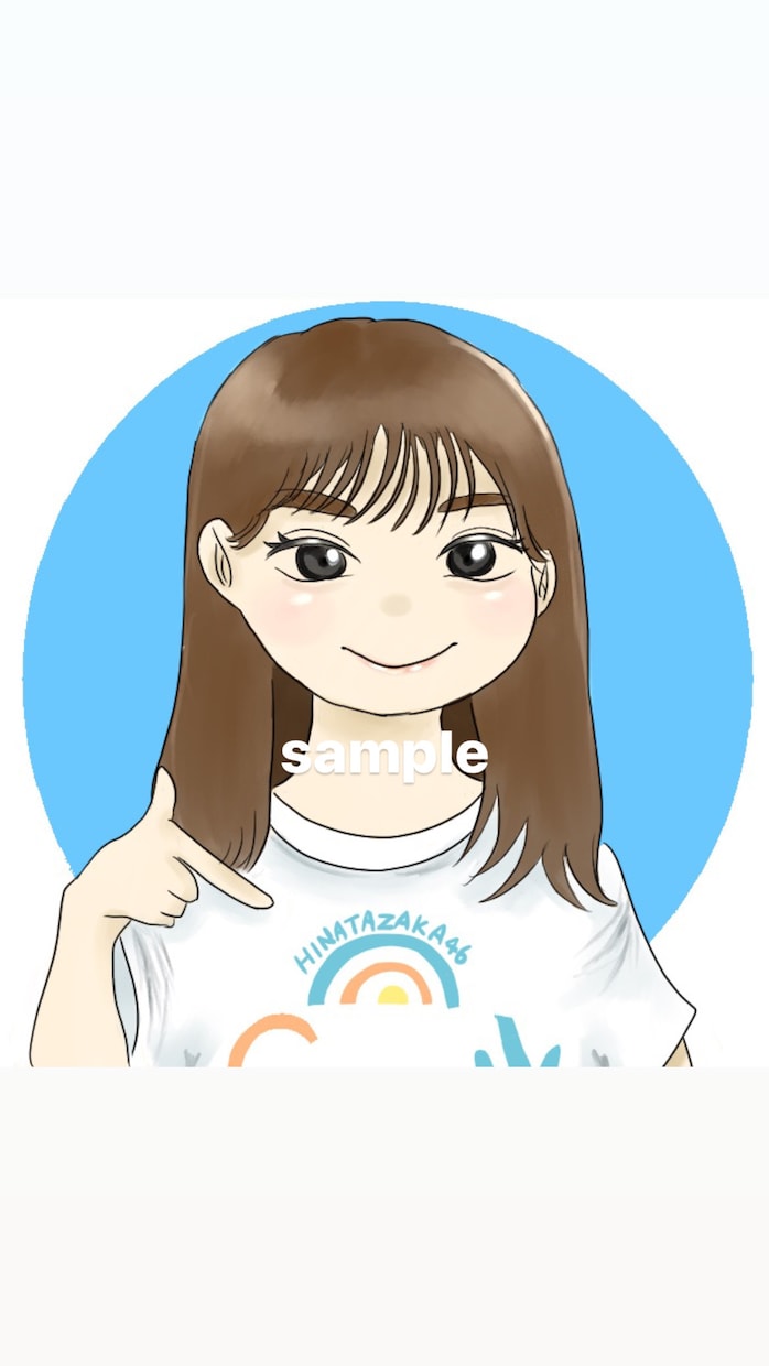 夢絵歓迎！ゆったり可愛いアイコン描きます 洋服、ポーズ、メイク指定何でもOK！ブログの挿絵もご自由に！ イメージ5