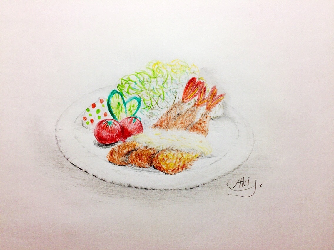 温かみのあるメニューブックをお作りします 水彩や色鉛筆を使った絵本の様なメニューブックをあなたのお店に イメージ2
