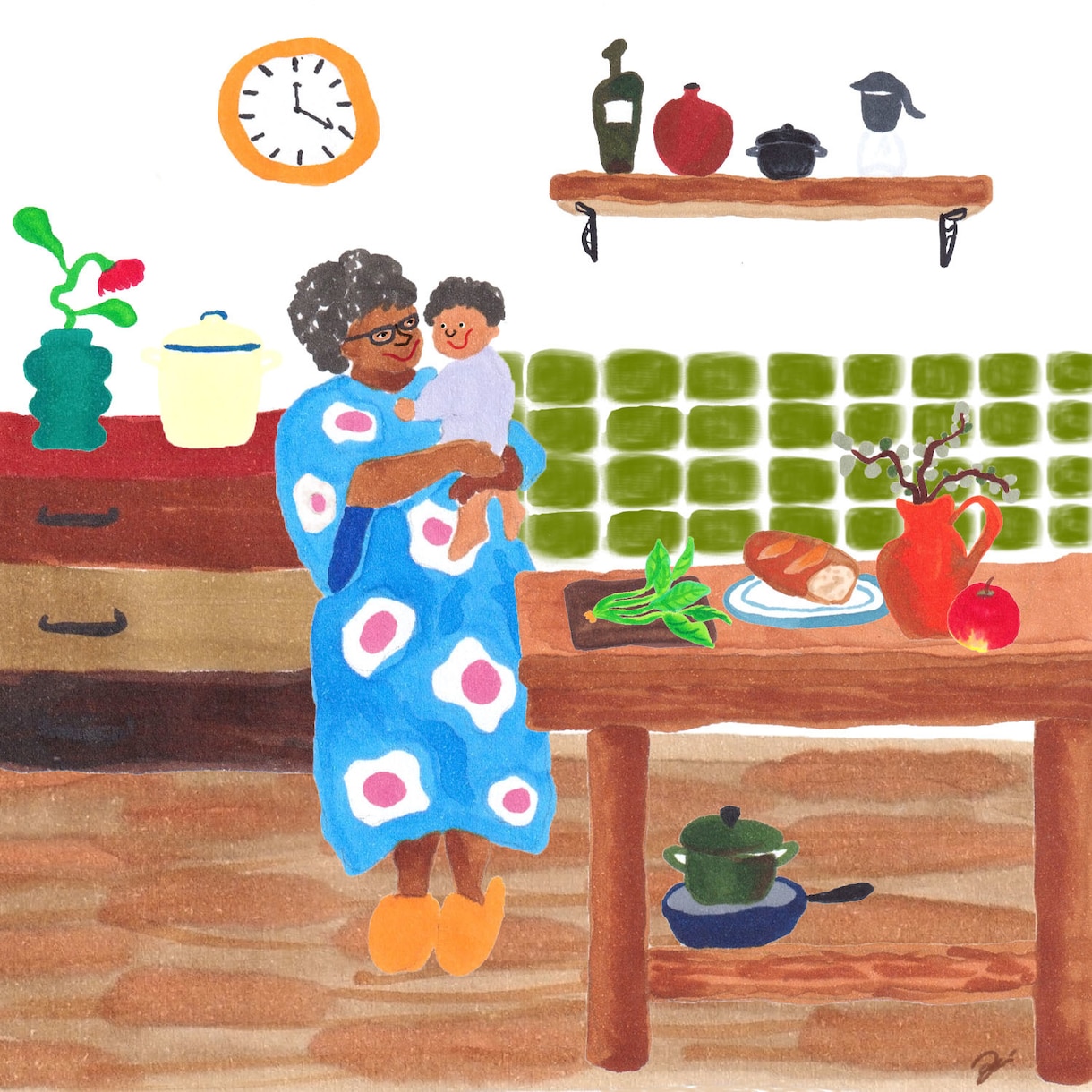 個性的で目を惹くイラスト描きます ユーモアのある可愛いイラストを挿絵やLPに◎ イメージ10