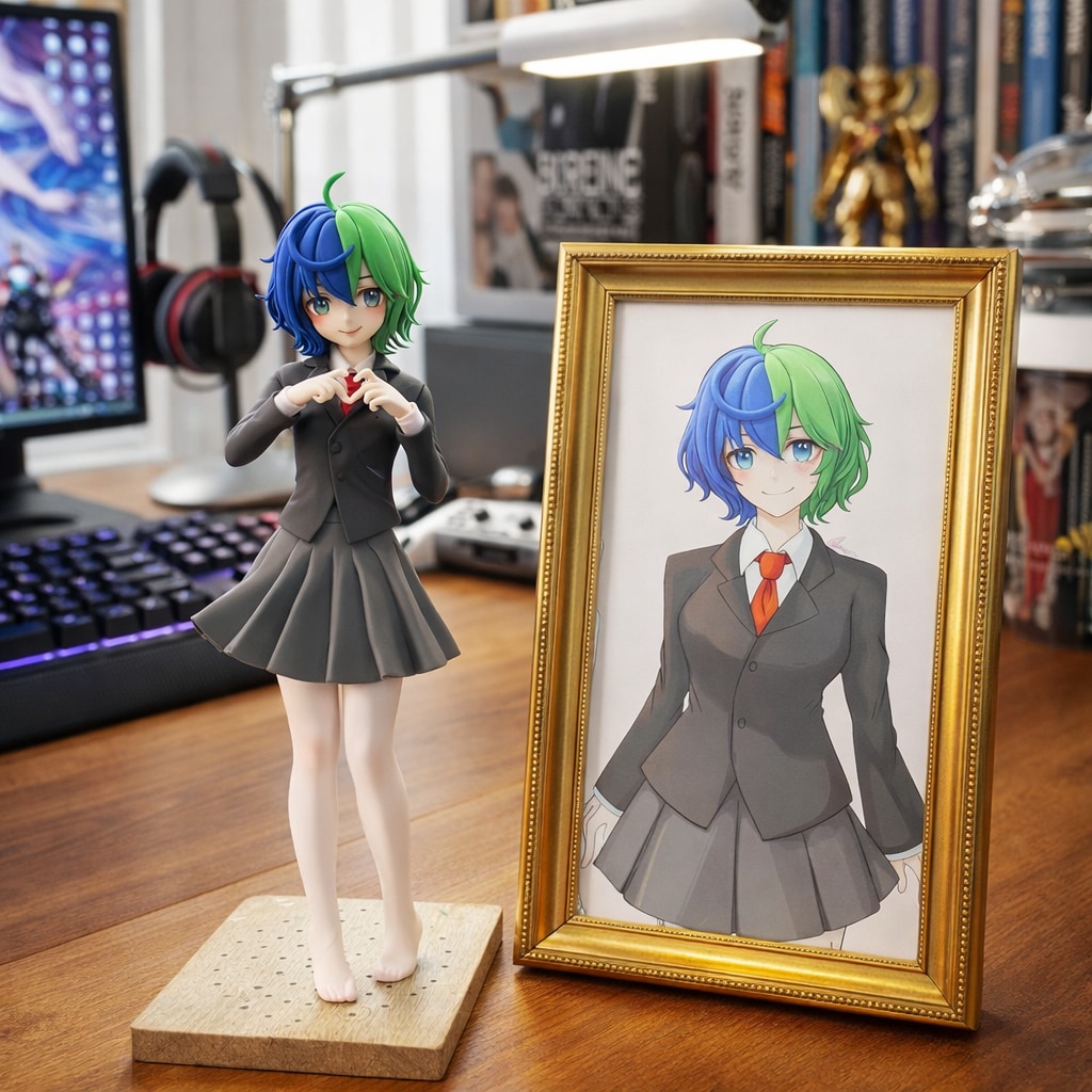 VTuber・オリキャラを3Dフィギュア制作｜ます 完全オーダーメイド手作業造形サービス イメージ7