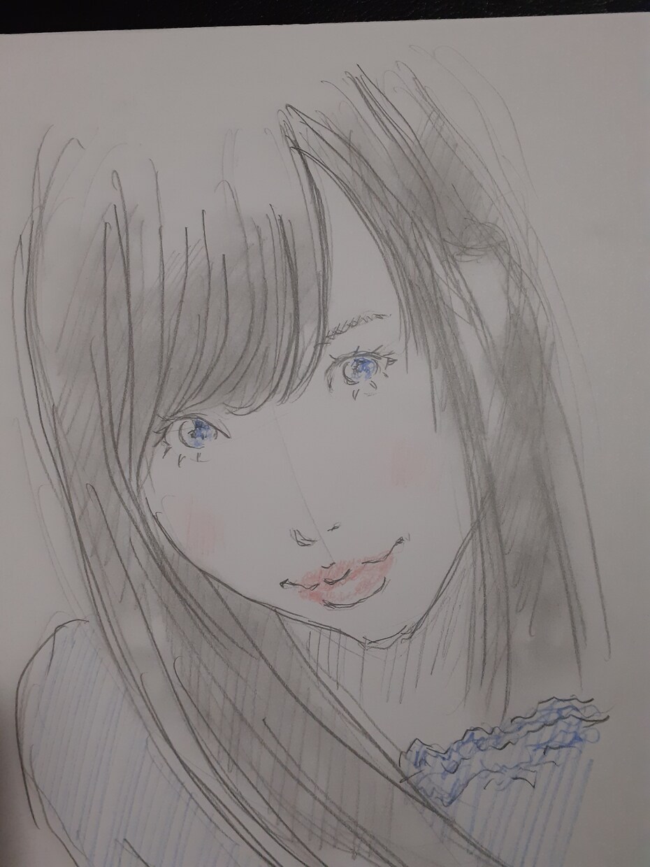 かわいい女の子のイラスト描きます 街中にいそうな可愛くてどこかカッコいい女の子のイラストです。 イメージ1