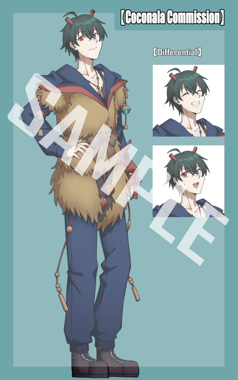 キャラクターデザイン立ち絵を作成できます 可愛くてキャッチーなアニメ風デザインが得意です！ イメージ6
