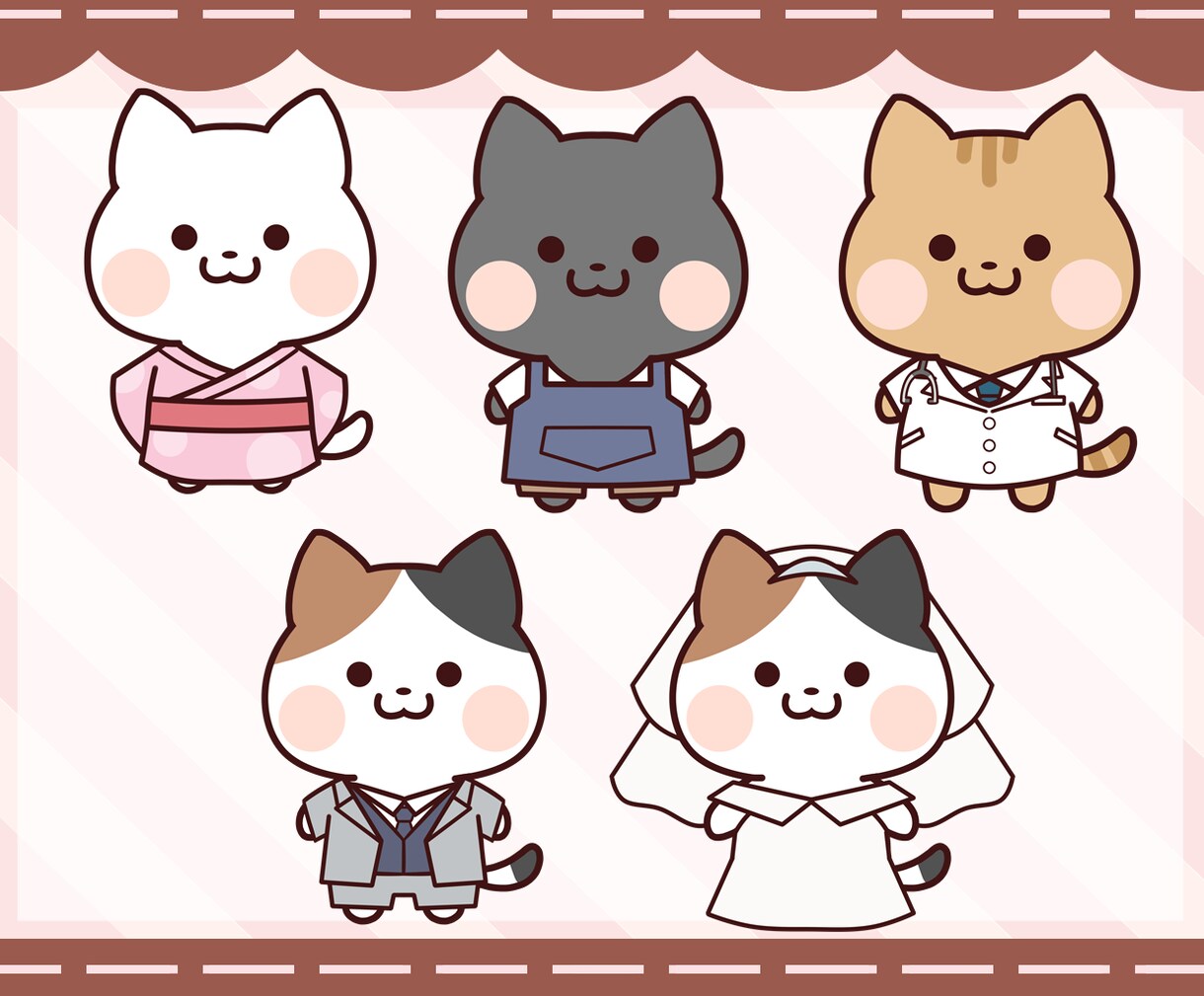 まるくて可愛い動物イラスト描きます かわいくて個性的なペット・オリジナルアイコンお任せください！ イメージ6