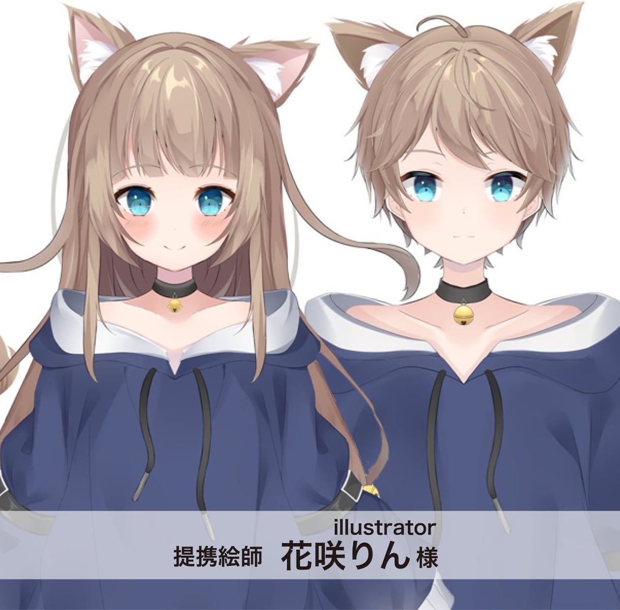 キャラデザからモデリングまで全て！制作いたします VTuber用 Live2Dモデリングお任せください！ イメージ2