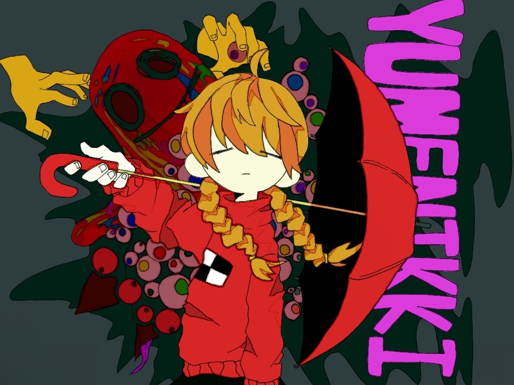 歌ってみた等のサムネに使えるイラストを描きます イメージに合ったサムネを描きます イメージ9