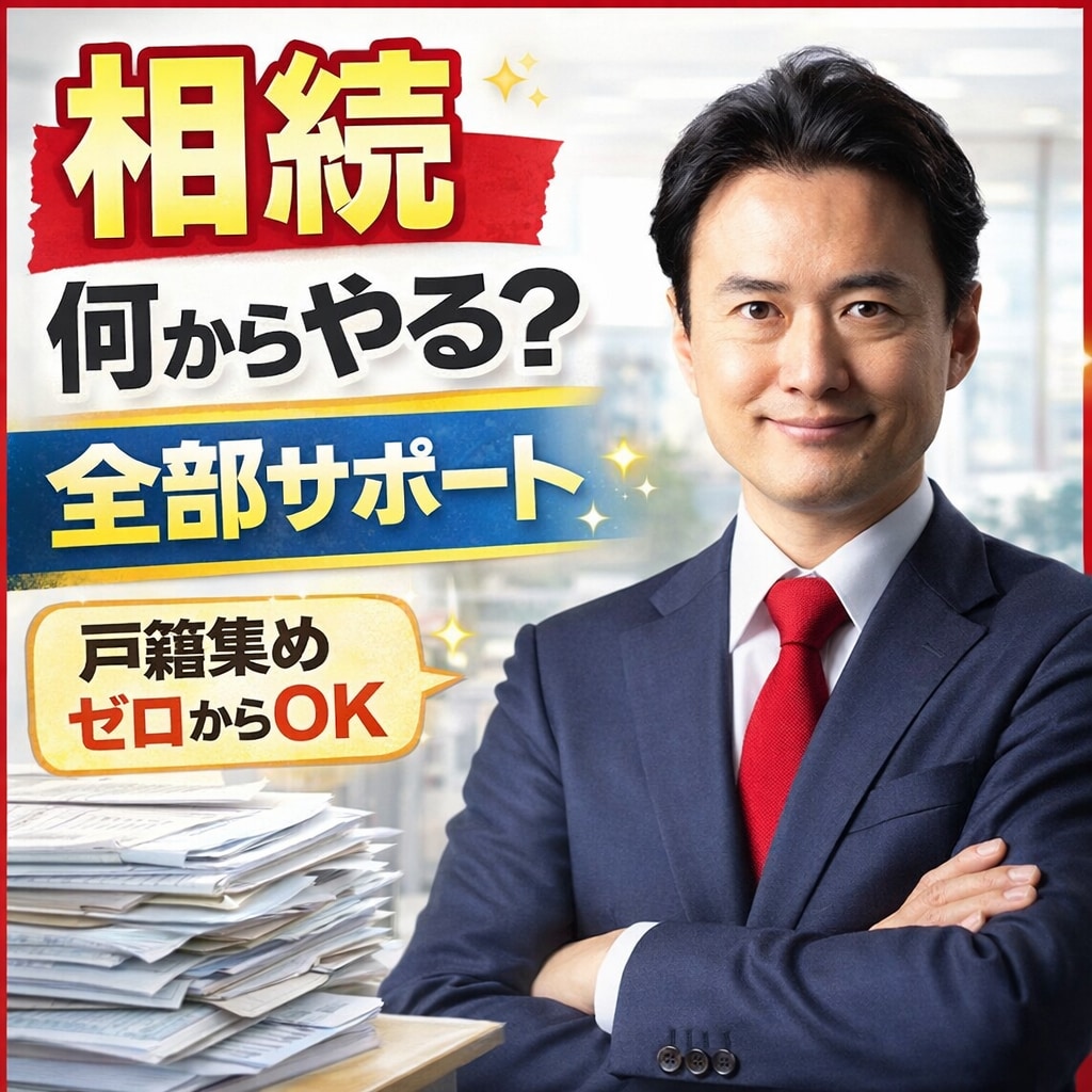 相続手続のプロが法定相続情報一覧図 戸籍収集します 相続手続きのプロ 行政書士が相続の不安をまるごと解消！ イメージ4