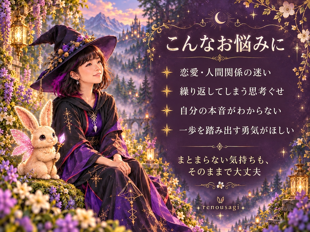 ルーン占い＆チャネリングで心に寄り添います 宇宙守護天使れのちゃんのメッセージと癒しをあなたへ イメージ2