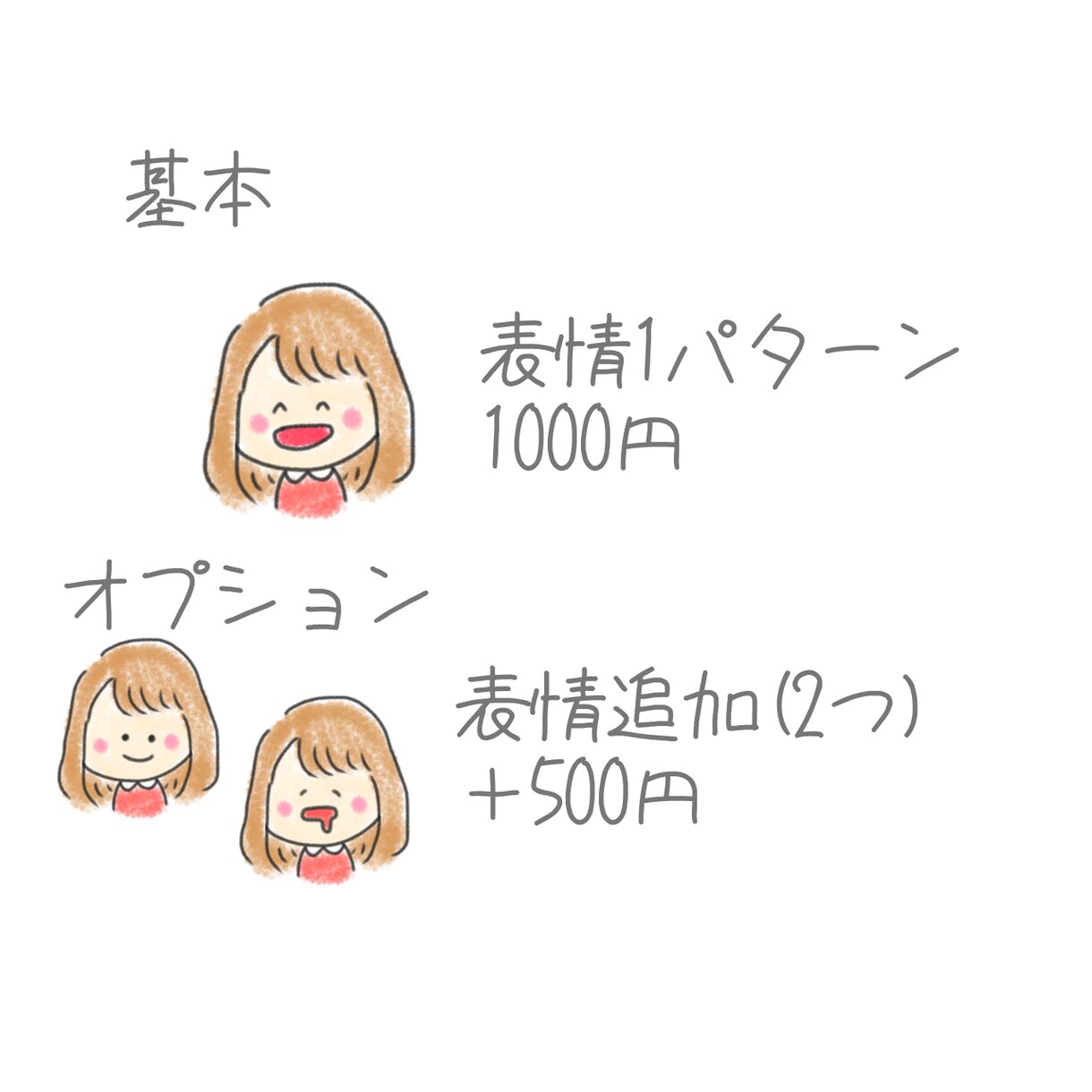 ゆるーいアイコン描きます SNSなどで使用できるゆるいアイコンを作成します！ イメージ4