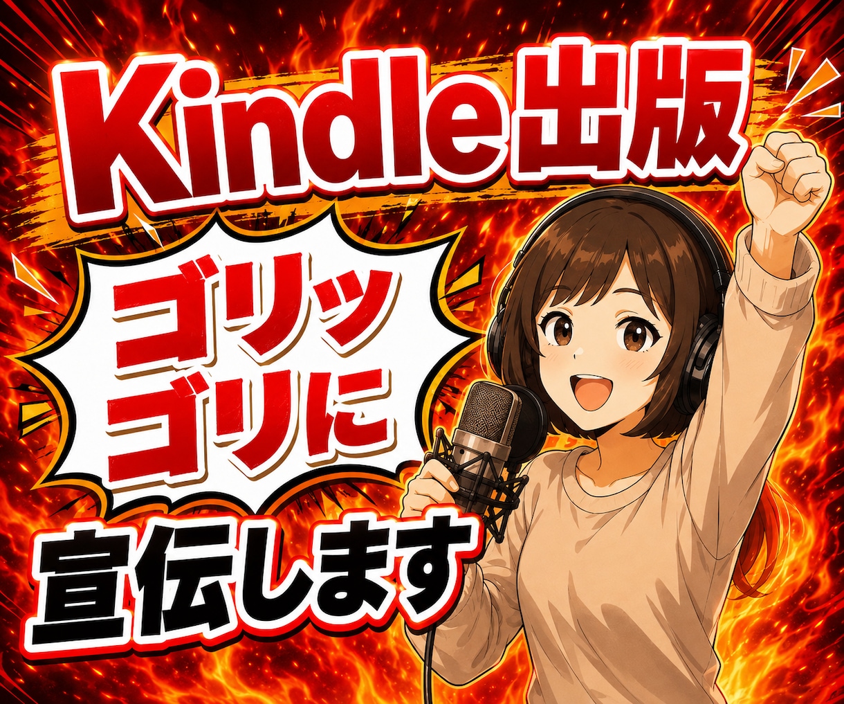 あなたのKindle出版、総力をあげて宣伝します あなたの書籍を音声＆YouTubeで宣伝させていただきます イメージ1