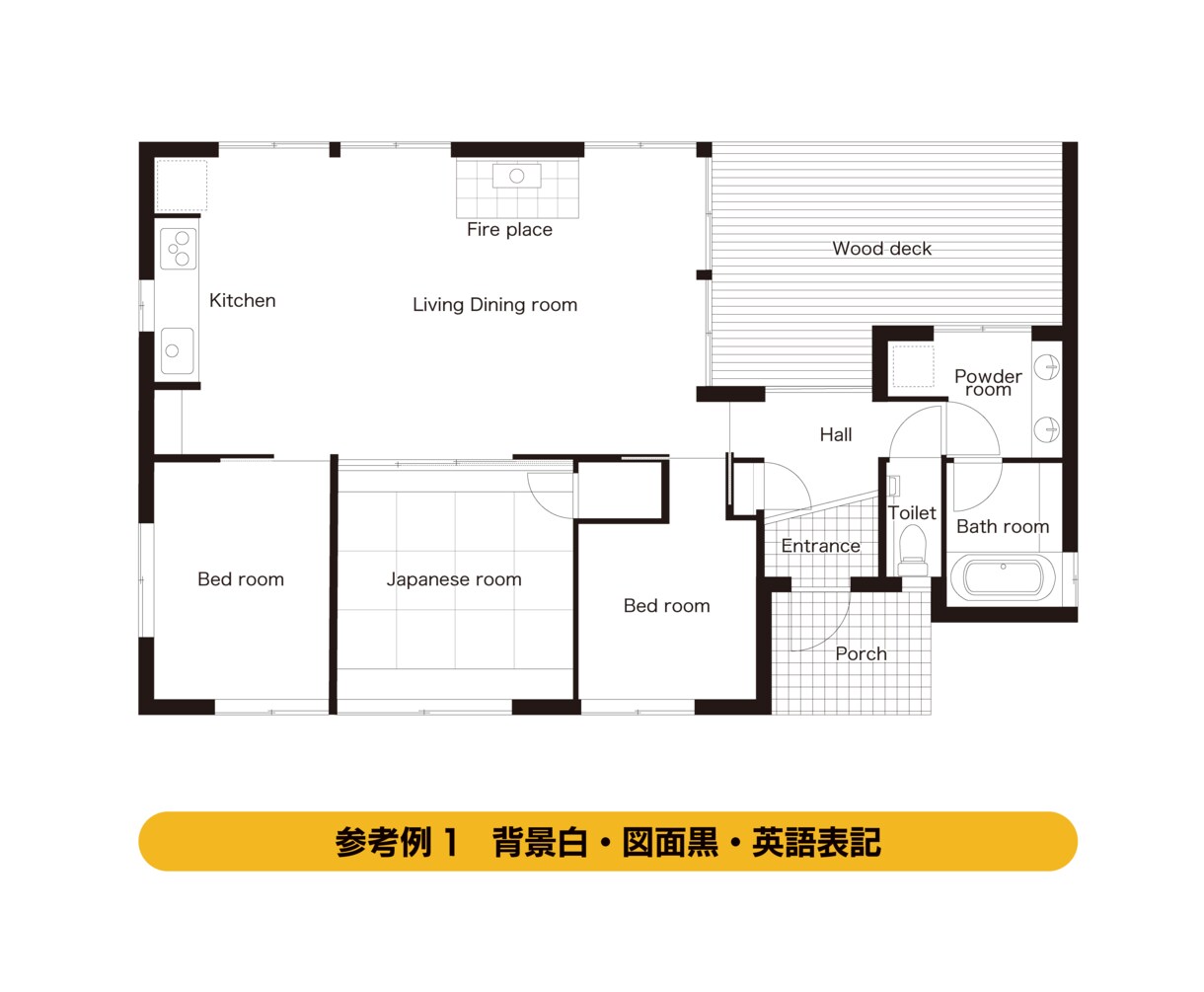 建築士がWEBやチラシ掲載用の間取り図作成します ホテル・旅館・民泊・不動産業界などオススメです！ イメージ3