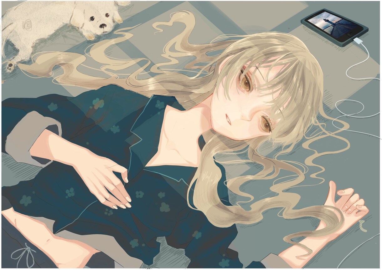 ステキなあなた好みのイラスト描きます 綺麗で儚いタッチのイラストです！待ち受けなどに如何ですか？ イメージ2