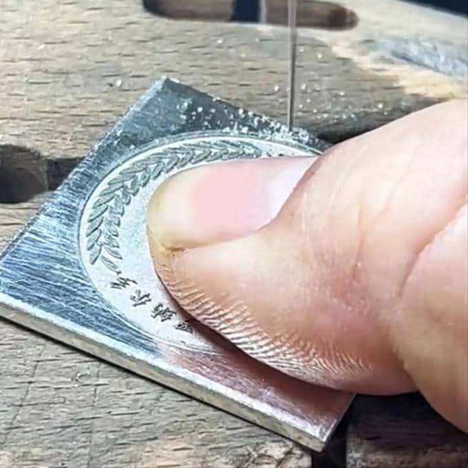 写真から作る純銀似顔絵ネックレス制作ます オーダーメイド記念日誕生日ギフト イメージ7