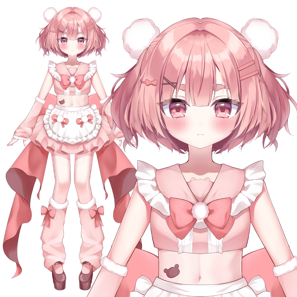５０パーツ～　Vtuber制作します ニーズに合わせた可愛い中心のVTuberを制作します。 イメージ4
