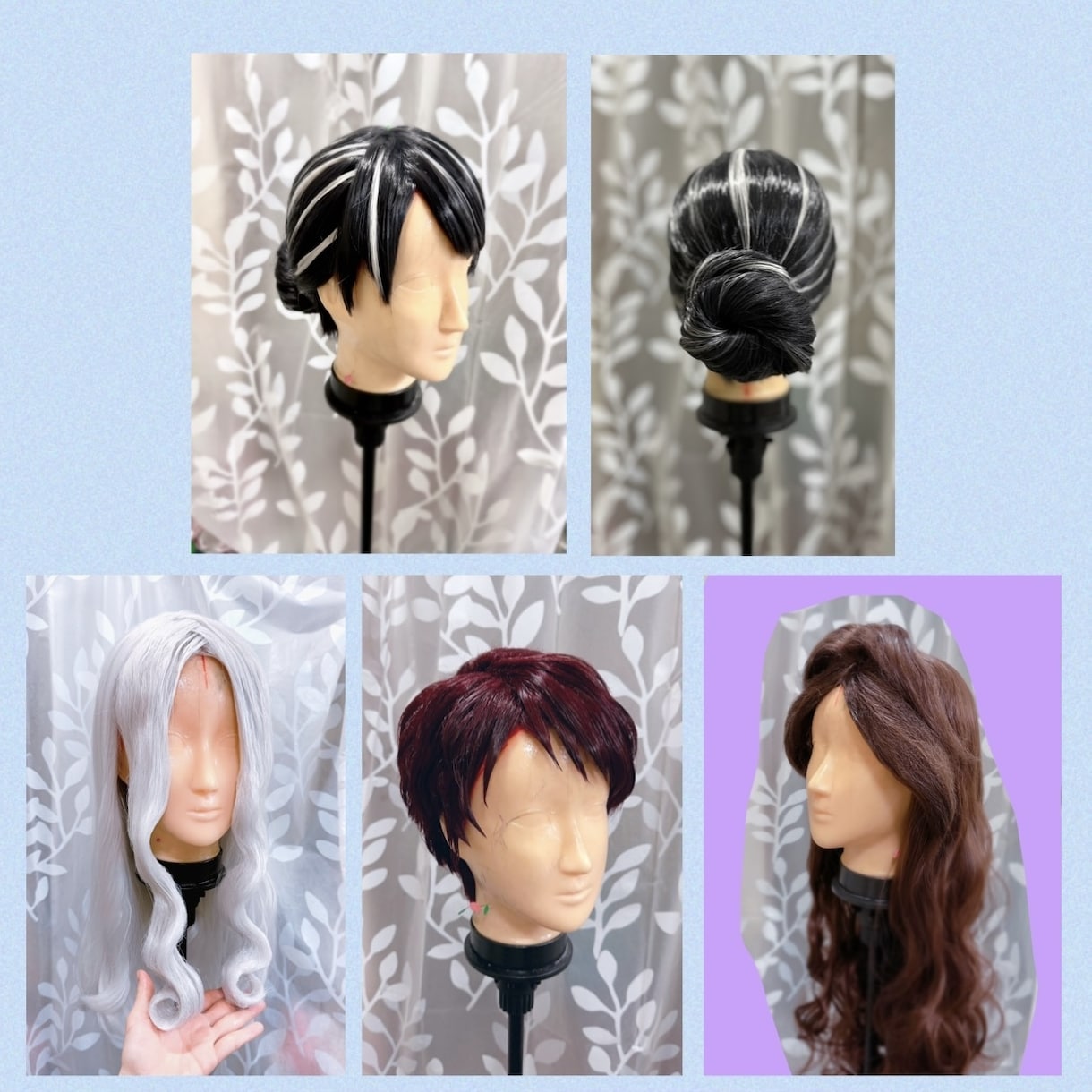 コスプレ用ウィッグオーダーメイド制作承ります お見積もりだけでもお気軽にどうぞ！ イメージ8