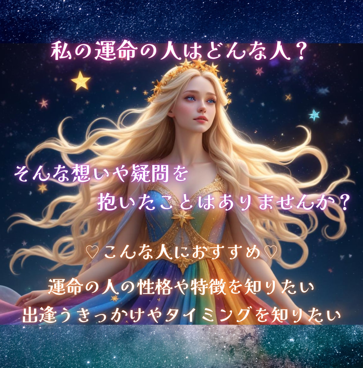 プロ鑑定師が精密鑑定♡あなたの運命の人を霊視します すでに出会ってるかも？魂が惹かれ合う♡唯一無二のパートナー イメージ5