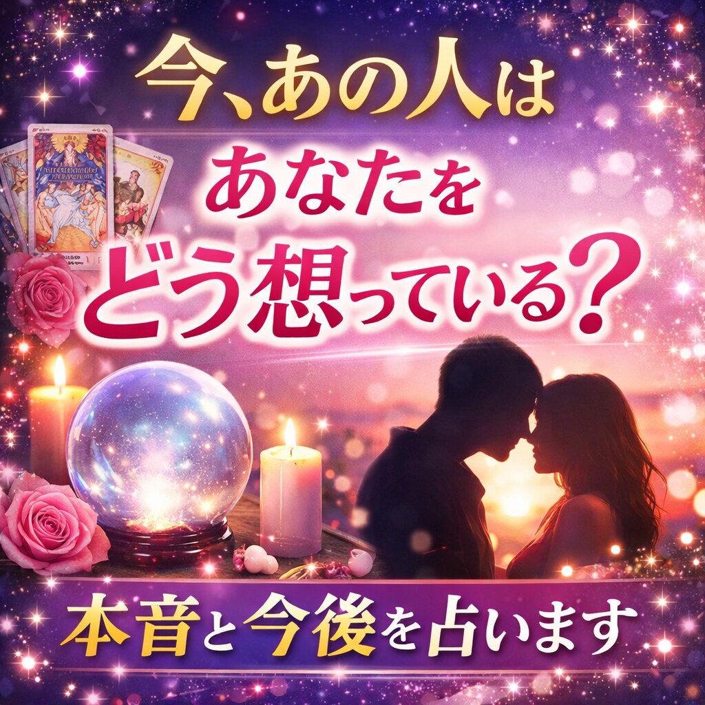 今のあなたに必要なことを占います 不安な心にそっと答えを届けます イメージ1
