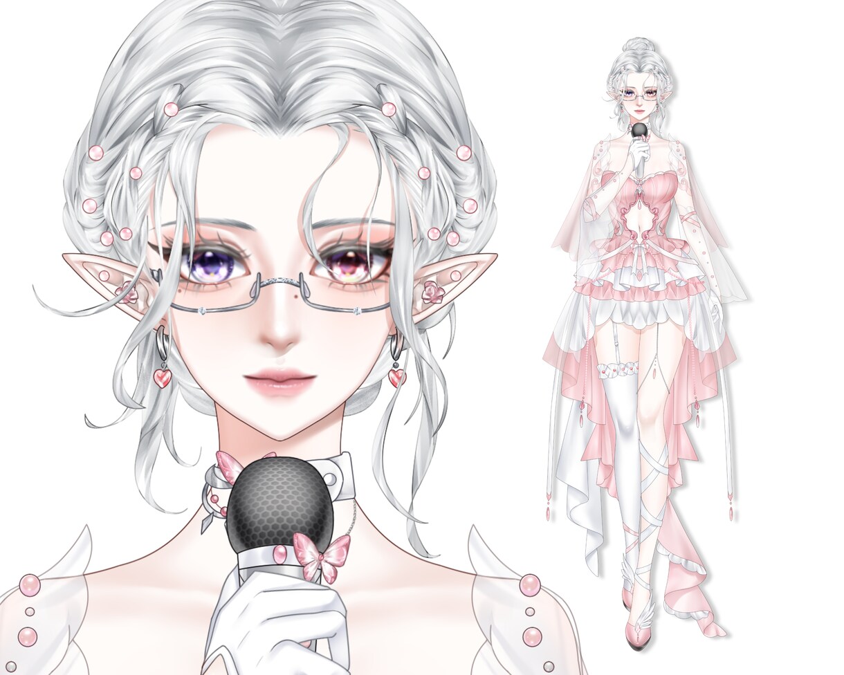 新規開店！4.9万円でVtuber全工程対応します Live2D・ロゴ・SDキャラまで完全対応 イメージ4