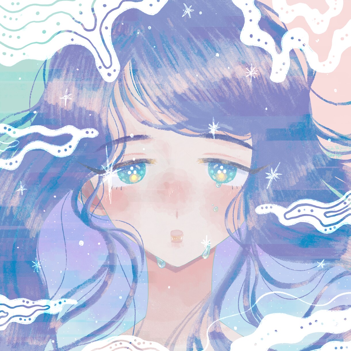 一枚絵描かせていただきます 物語のある、可愛い女の子を描きます。 イメージ3