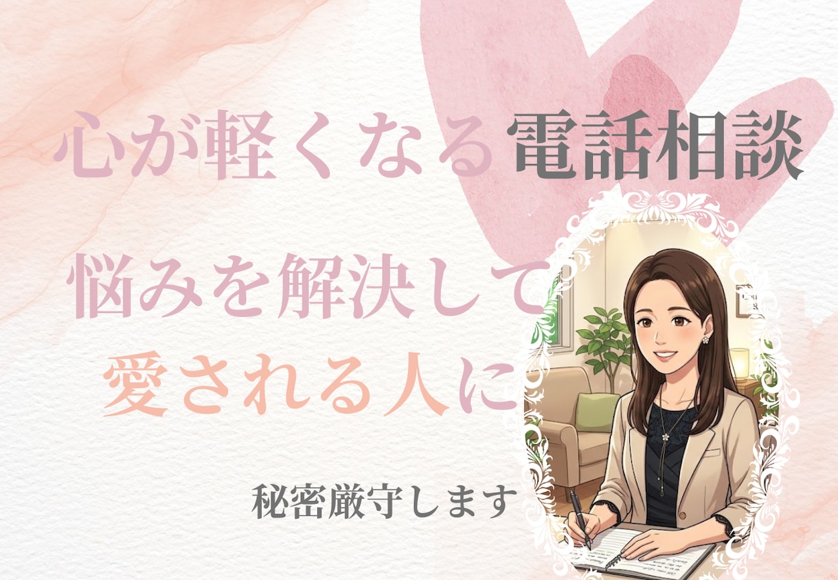 恋愛・婚活のお悩みを癒します 心理学で紐解く「あなたの恋愛」改善アドバイス！ イメージ1