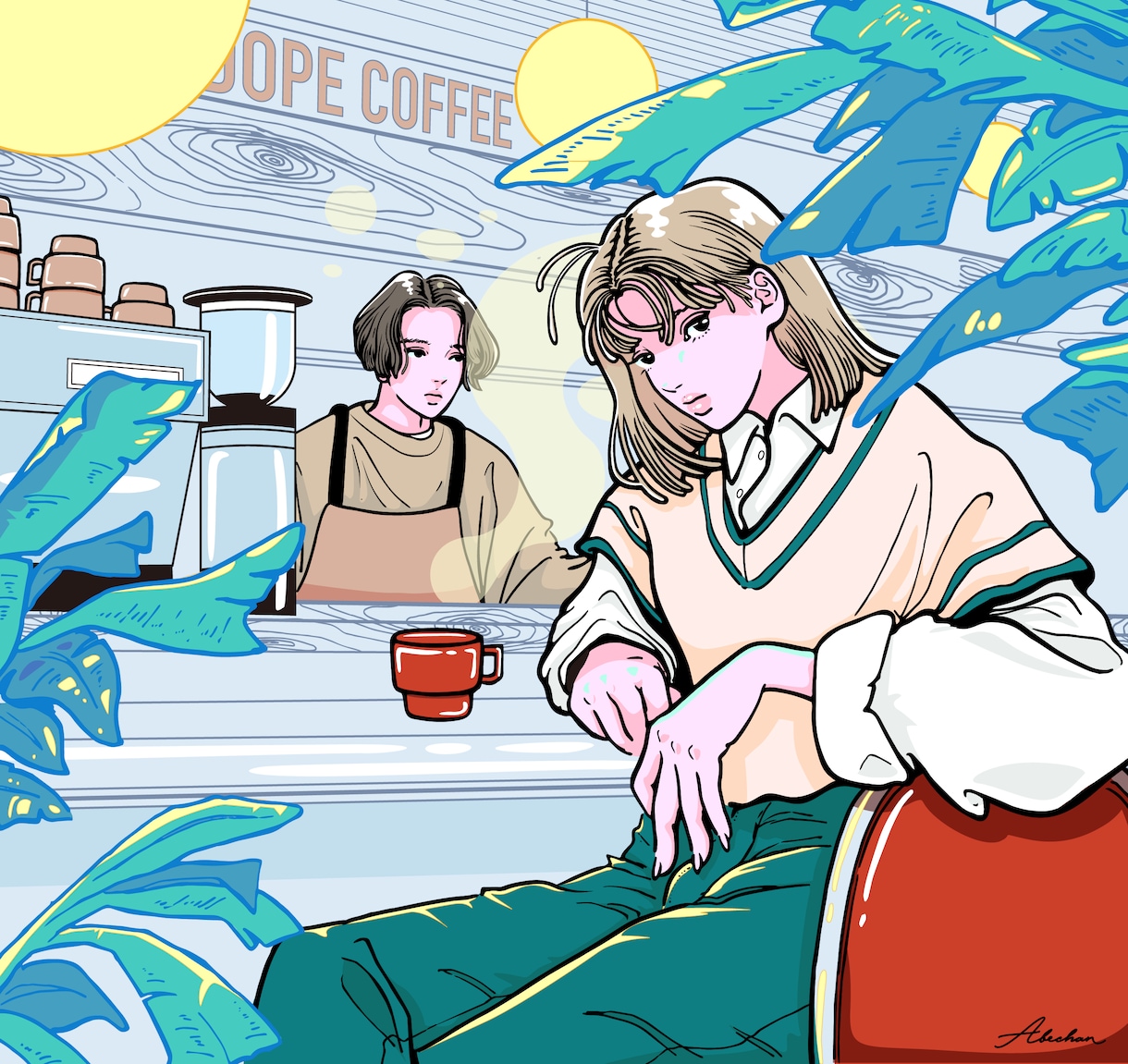 小説・雑誌の表紙や挿絵イラストを制作します 大企業との仕事実績有！ポップでレトロなイラスト制作の作成 イメージ4