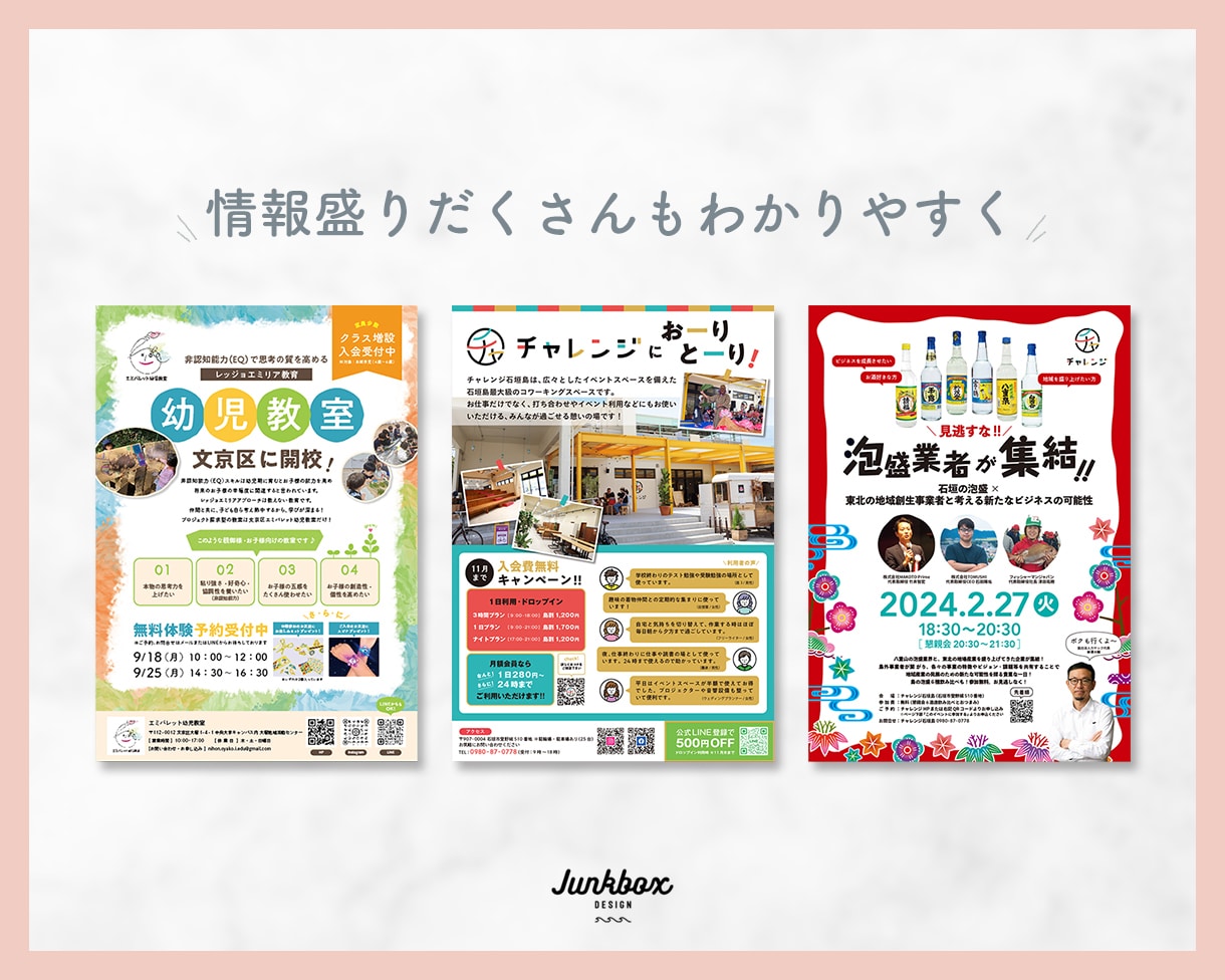 伝わるチラシを作成します 頭の中にある想いを一緒を形にしましょう！ イメージ4