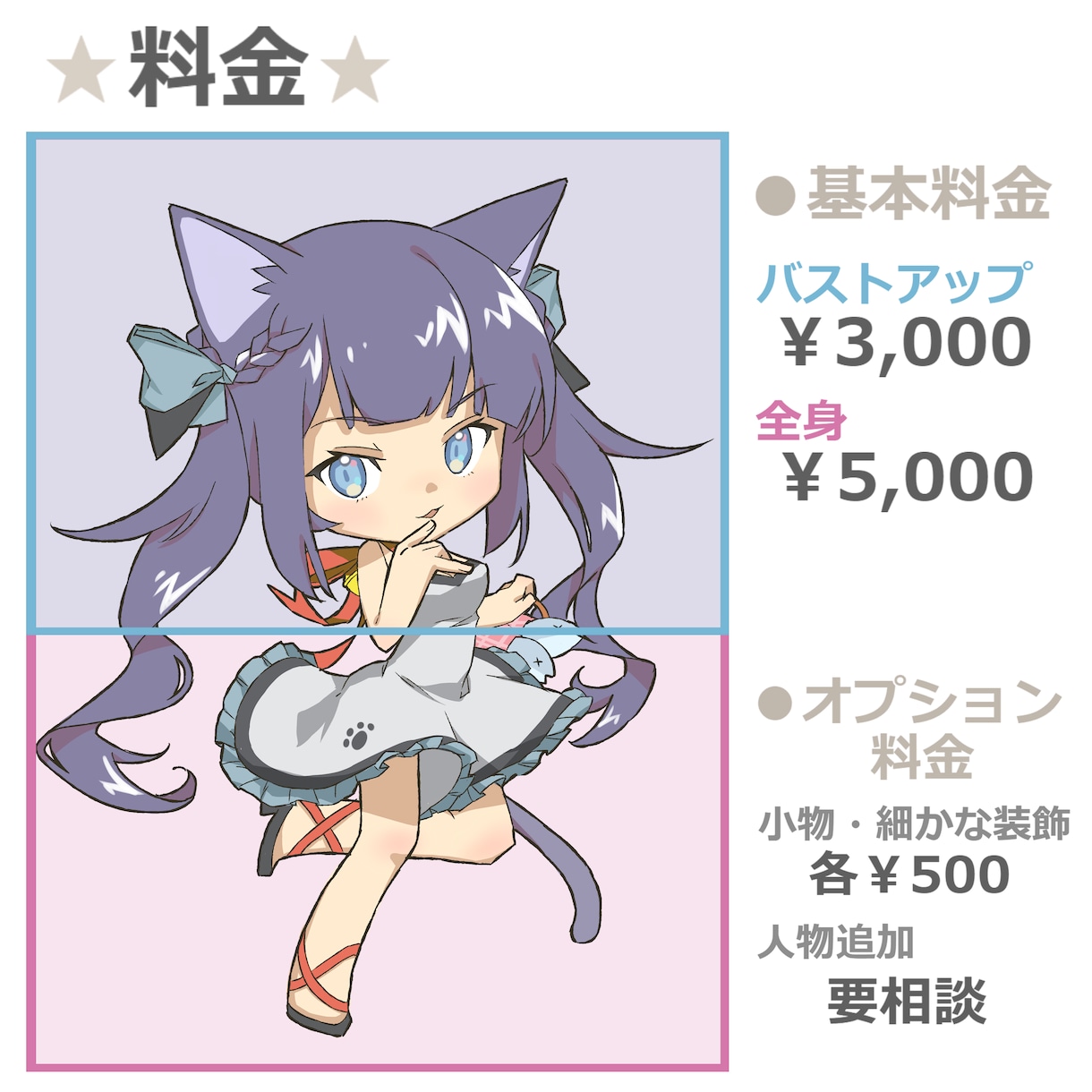 デフォルメイラスト描きます お気軽にお問い合わせください！ イメージ2