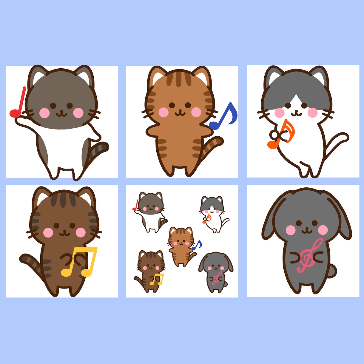 商用可！可愛いイラストやオリジナルキャラ作成します 商用利用OK♪SNSアイコンやHPにもピッタリ！ イメージ4