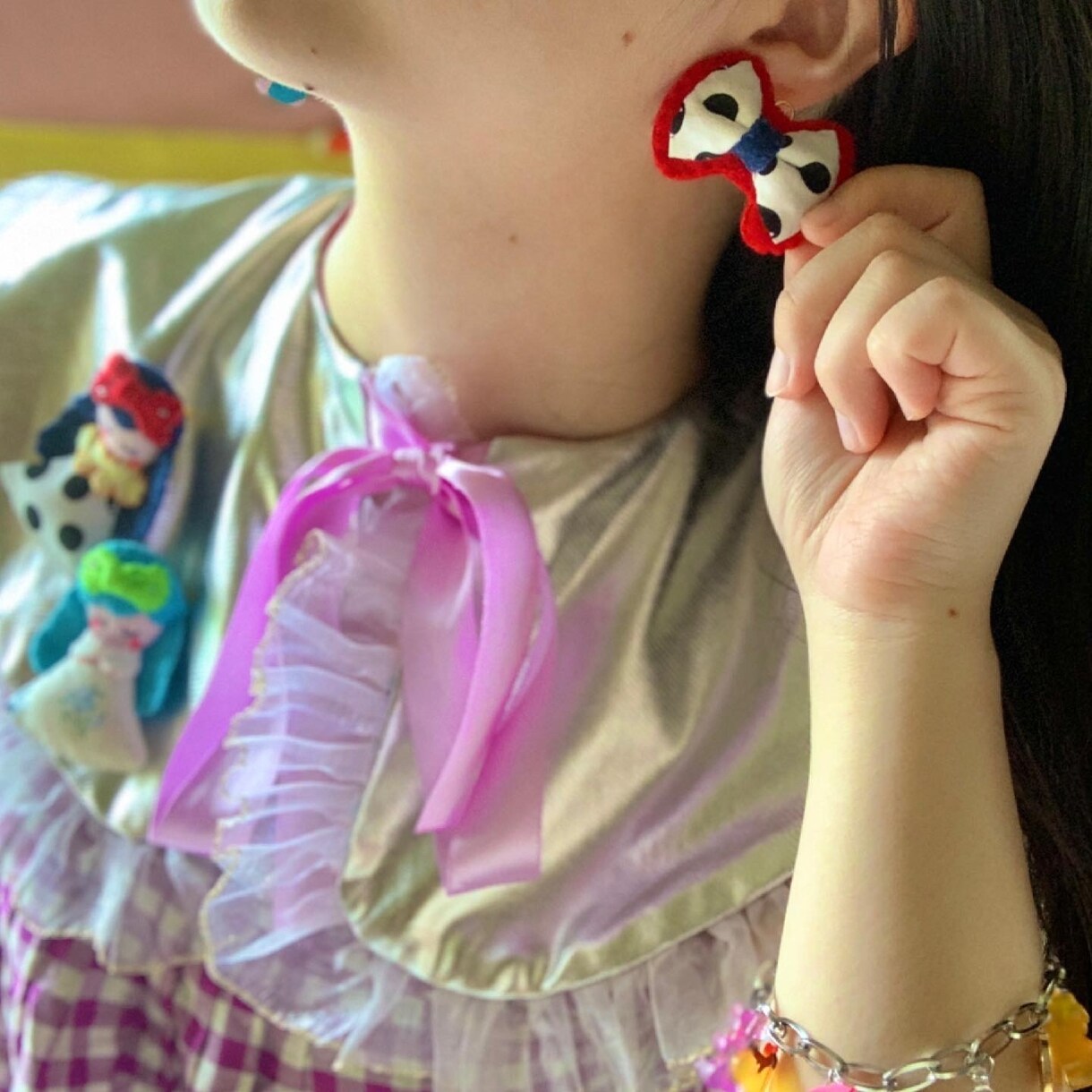 軽くてカラフル！なフェルトアクセサリー作ります お子様から大人まで安心して楽しめるフェルトアクセサリー イメージ4
