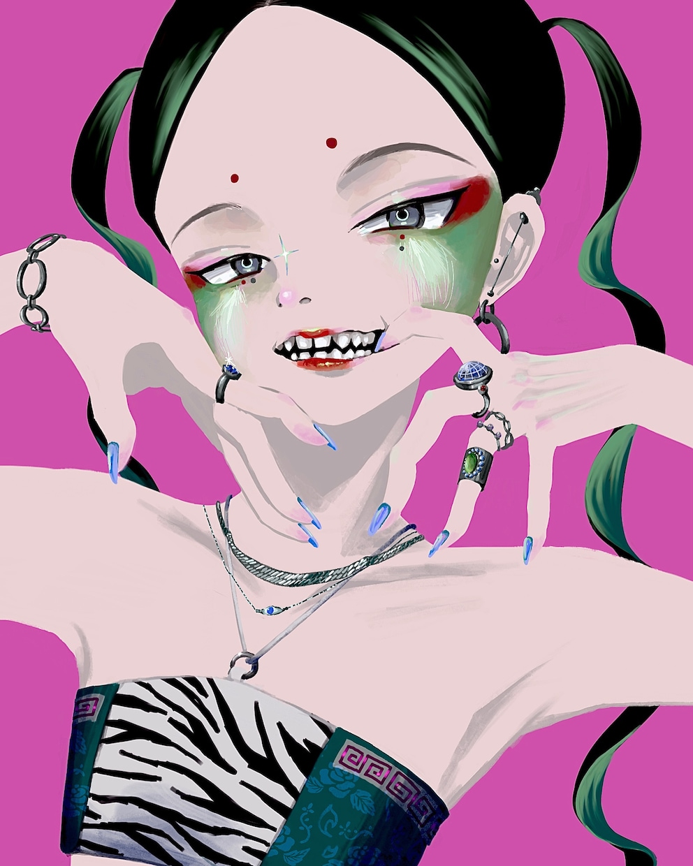 様々なイラスト承ります 印象的な絵柄で、ご希望に沿ったイラストを作成いたします。 イメージ2