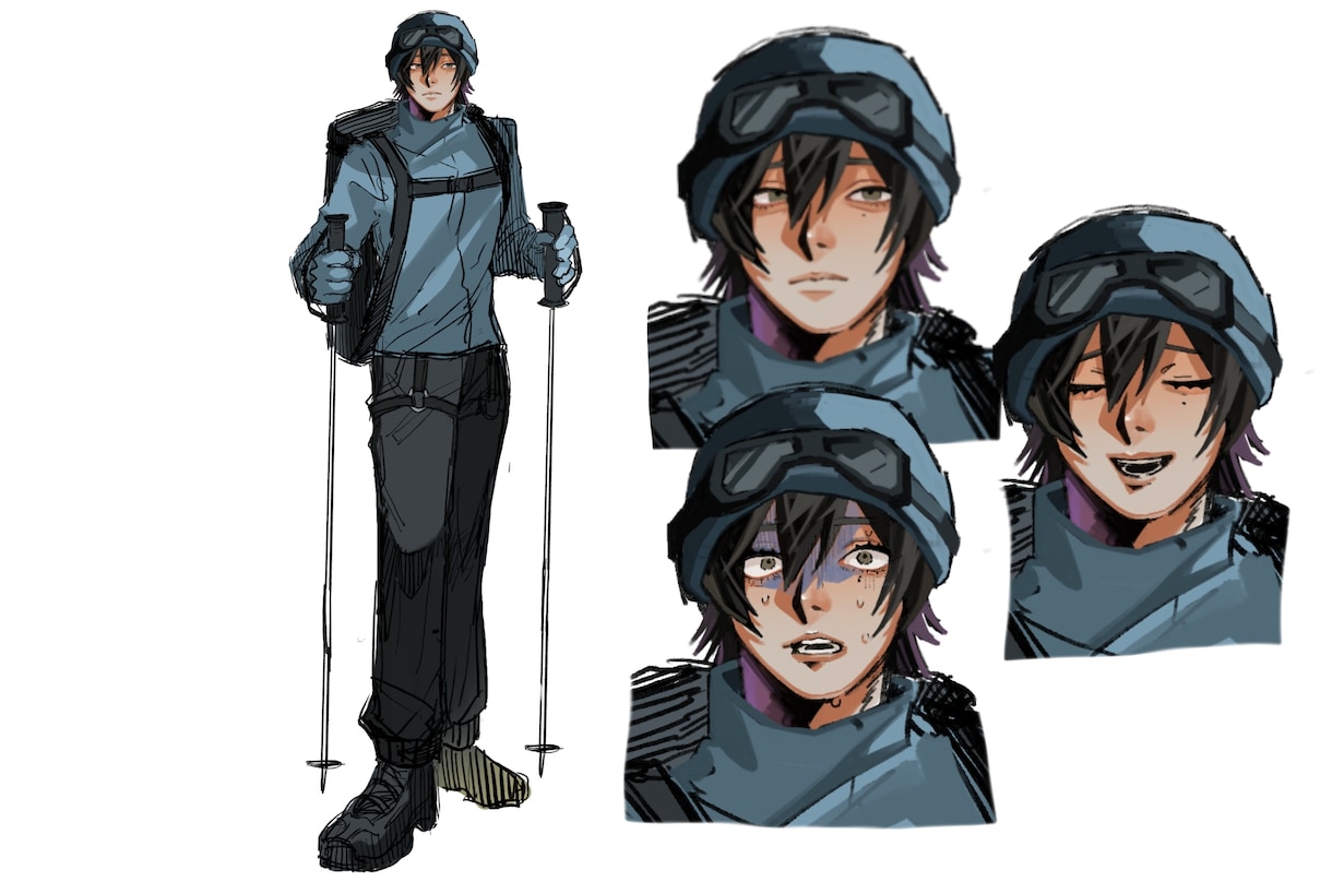 TRPG、ゲームの立ち絵描きます 表情差分ディスプレイまで!楽しいゲームライフを送りたい方へ イメージ3