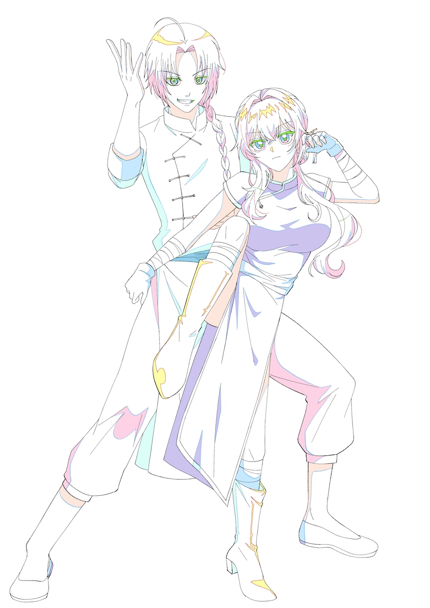 アニメ原画風イラスト制作いたします アニメーター歴あり！綺麗な線画を提供します イメージ2