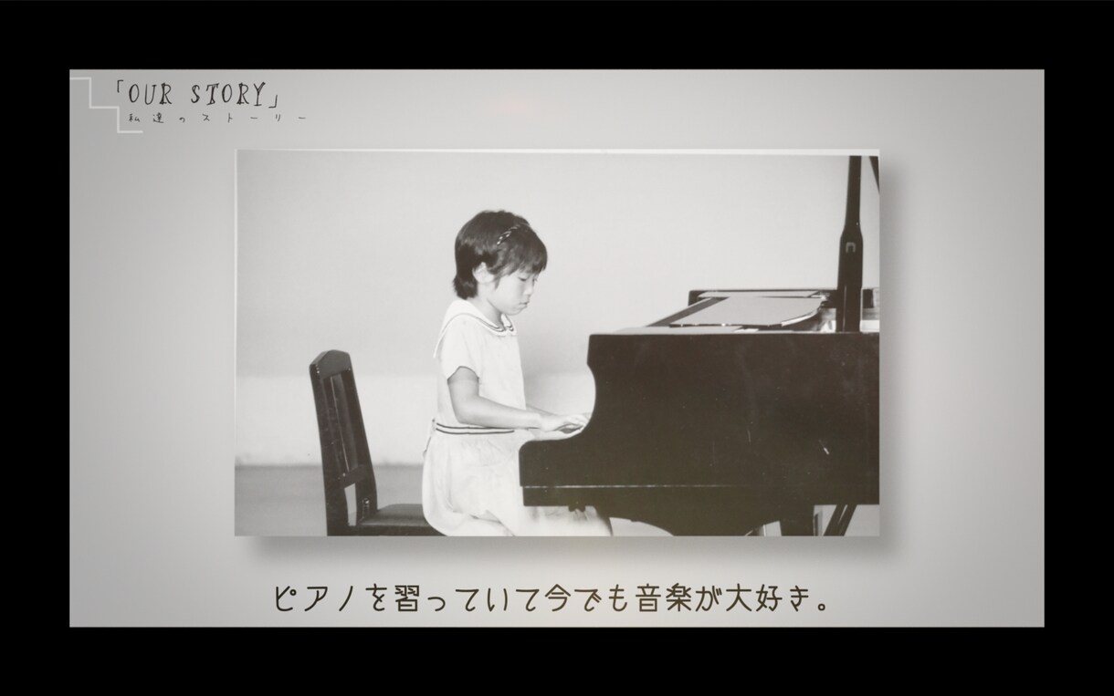 オシャレでシックなプロフィールムービーお作りします 簡単だけど感動的！写真を選んで送るだけ！ イメージ5