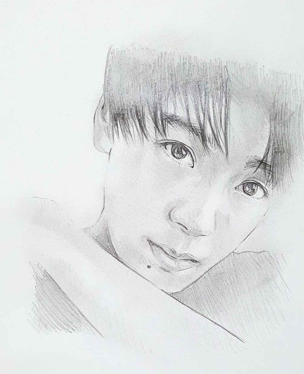 強く印象に残る！似顔絵を作成します 写真とは違うけれど、不思議と引き込まれる作品をご提供します☆ イメージ1