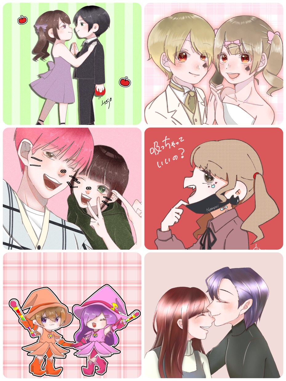 イラスト描きます 夢絵やSNSアイコン等、何でも描きます！ イメージ1