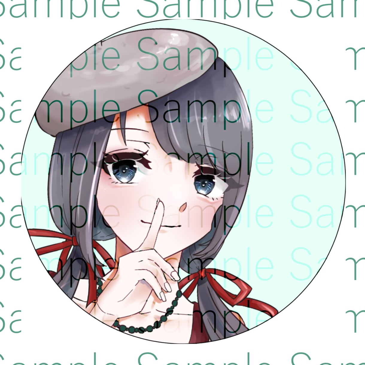 オリジナルキャラクターアイコンを作成します ＊SNSアイコンで使える綺麗なイラストを描きます＊ イメージ4
