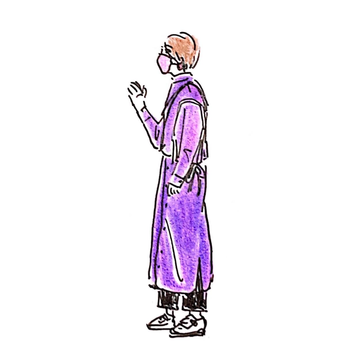 カラーのファッションイラストを描きます 【細部までの描き込み/丁寧な仕上がり】 イメージ9