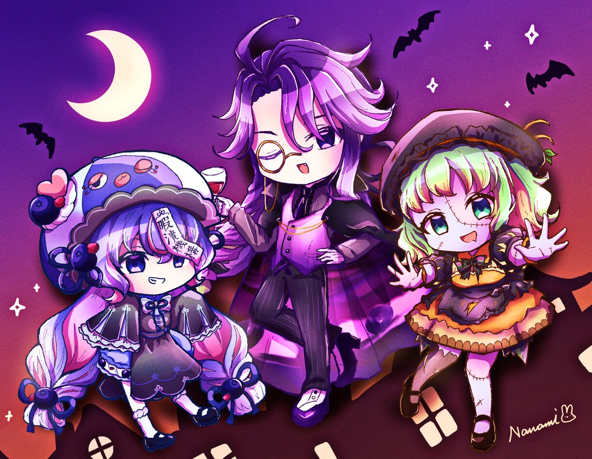 ミニキャライラスト描きます ゆるくてかわいいミニキャラを描きます イメージ1