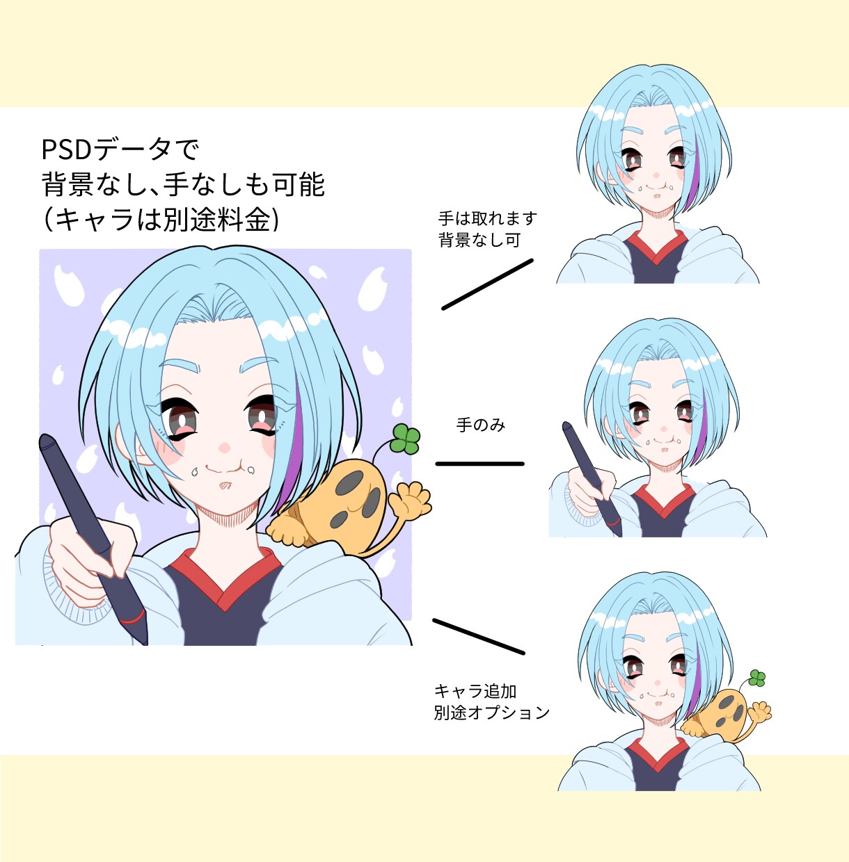 ５月末までの特別価格/ SNSアイコンをお描きます XやYoutube、LINEなどのアイコン、サムネイルに最適 イメージ2