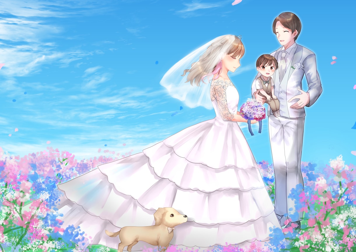 ファンタジーがお好きな方へ！一枚絵描きます 「うちの子」描いてほしい人、必見！ イメージ2