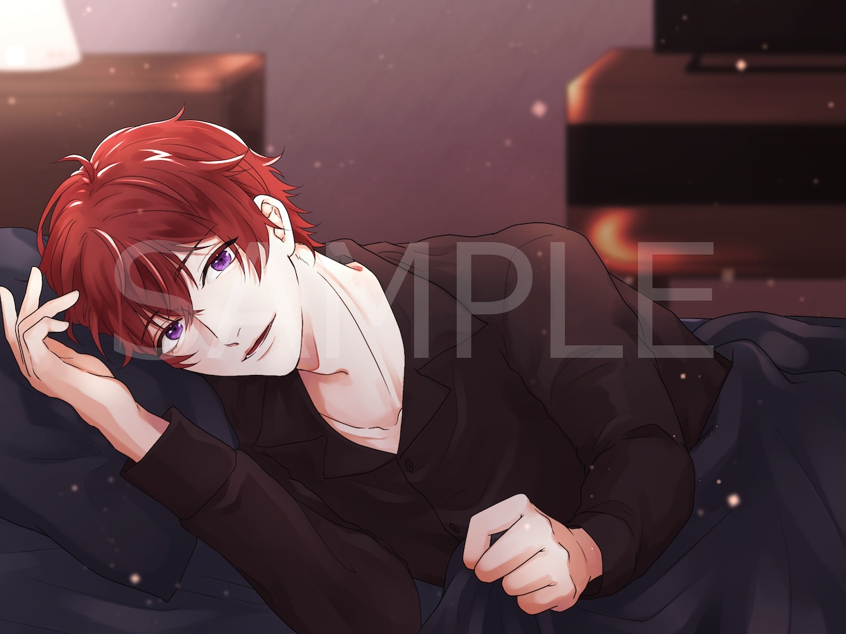 同人商業可▼表紙や動画用イラスト制作します 小説や動画配信用に、女性向けイラストをお求めの方へ！ イメージ3