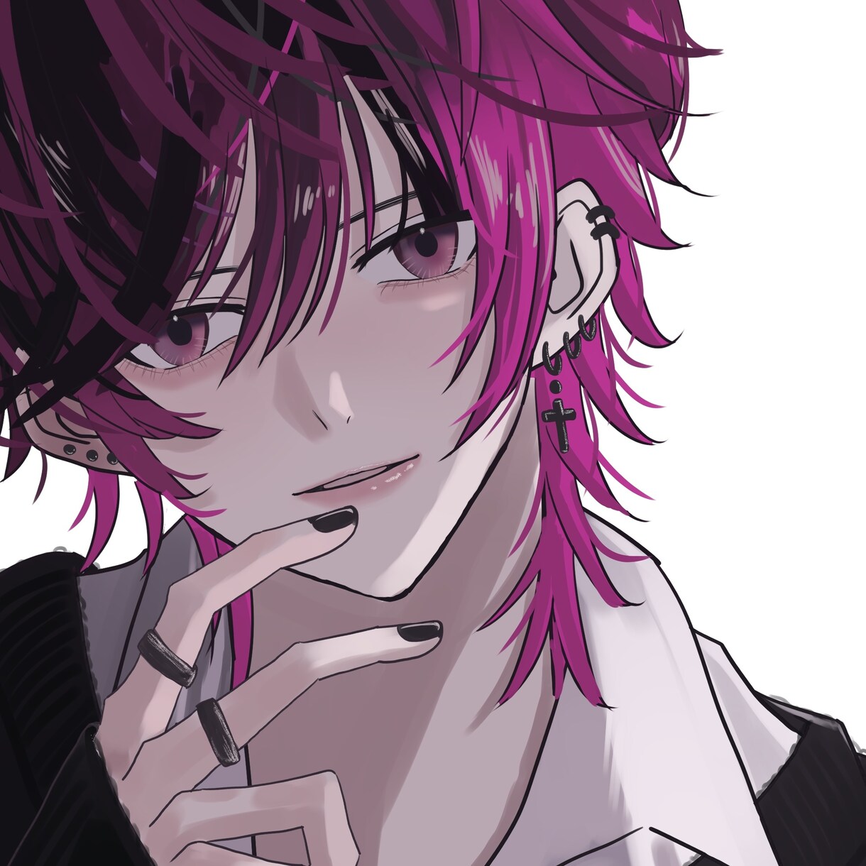 中性的なイラストを描きます あなたの求めるキャラクターを、繊細な陰影と表情で描きます イメージ1