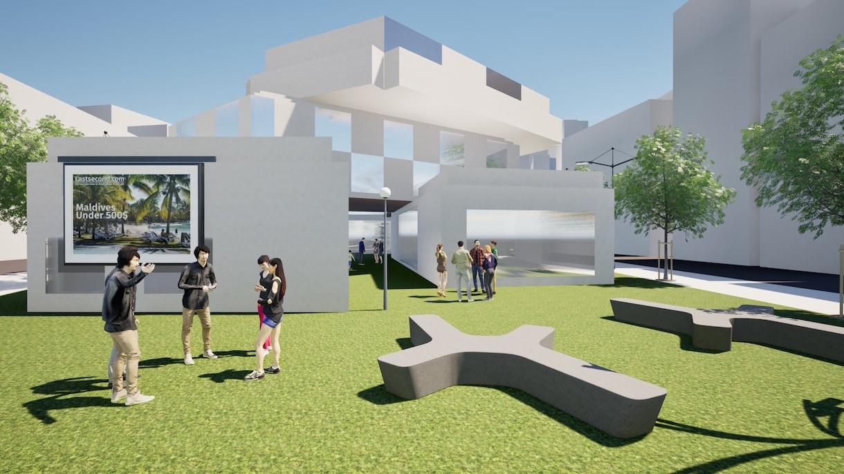 建築CGパースを制作します SketchUp×Twinmotionで魅力的な建築CG制作 イメージ2