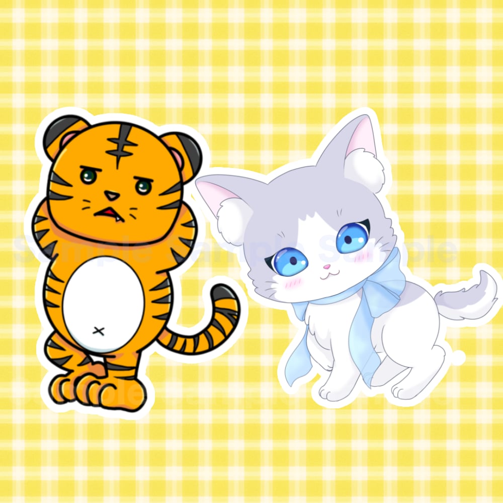 動物キャラはマルっとお任せ♡可愛いイラスト描きます 商用OK♡配信、アバター、アイコン、プレゼント、SNS運用に イメージ9
