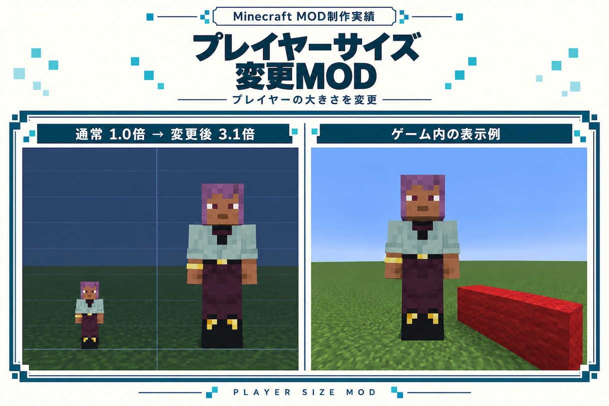 マインクラフトのMod開発します 100万規模のYouTuberの実績あり。3Dモデル対応 イメージ4