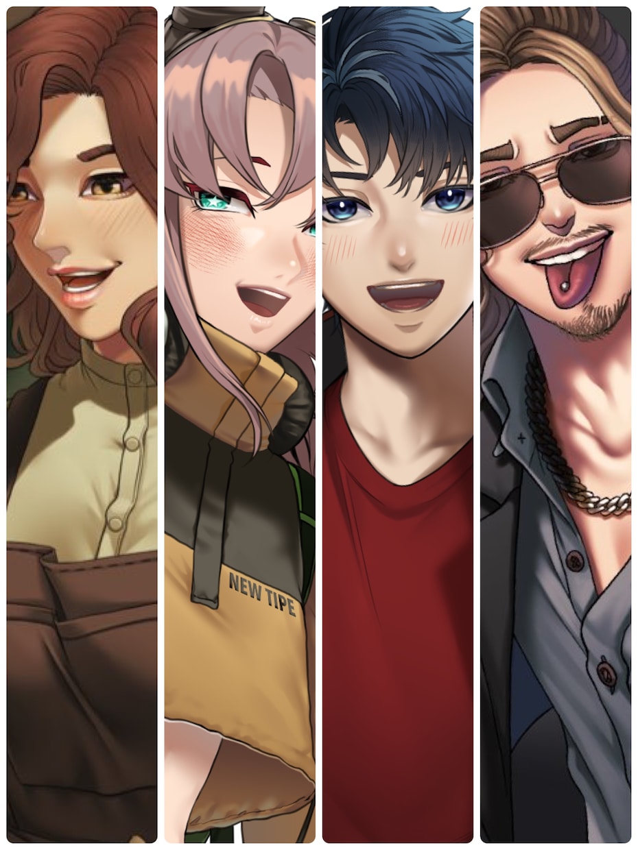 商用利用可能！上半身までの人物イラスト描きます お客様のキャラクターの個性と魅力を引き出します！ イメージ1