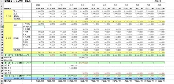 プロが使用する事業計画書雛形一式を販売します 資金調達専門コンサルタントが使用する事業計画書テンプレート イメージ4