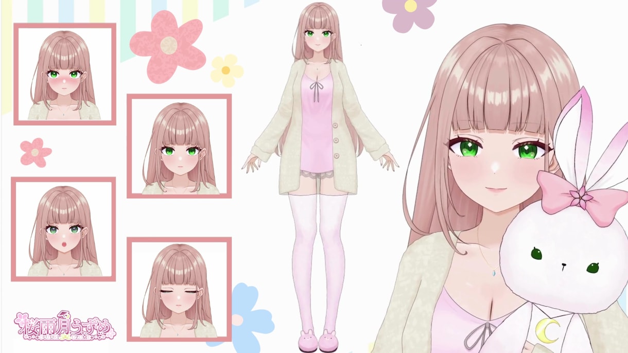 キャラデザ、パーツ分けします 持ち込みイラストのパーツ分けもご相談お願いします イメージ2