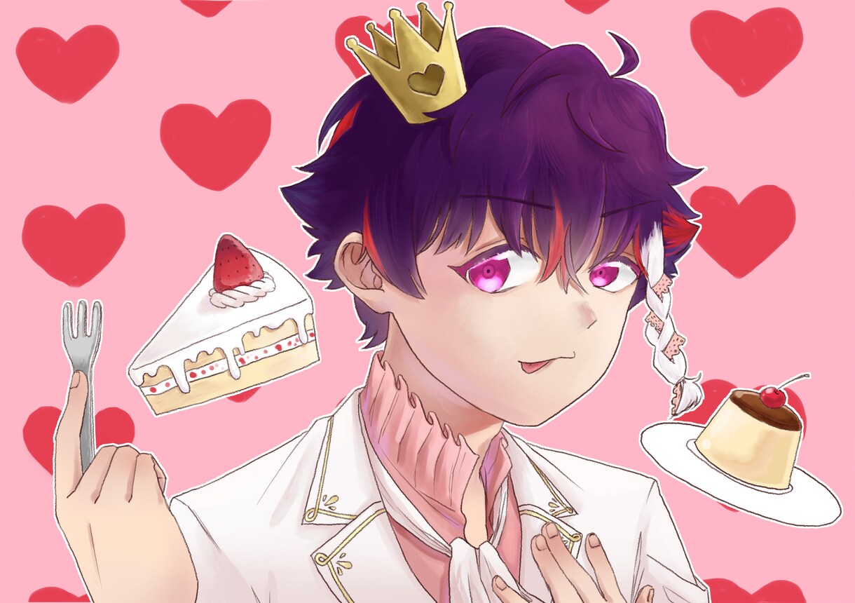 オリジナルキャラもOK！推しのイラストを制作します 夢絵、創作キャラ、推しイラストなどお描きします イメージ2