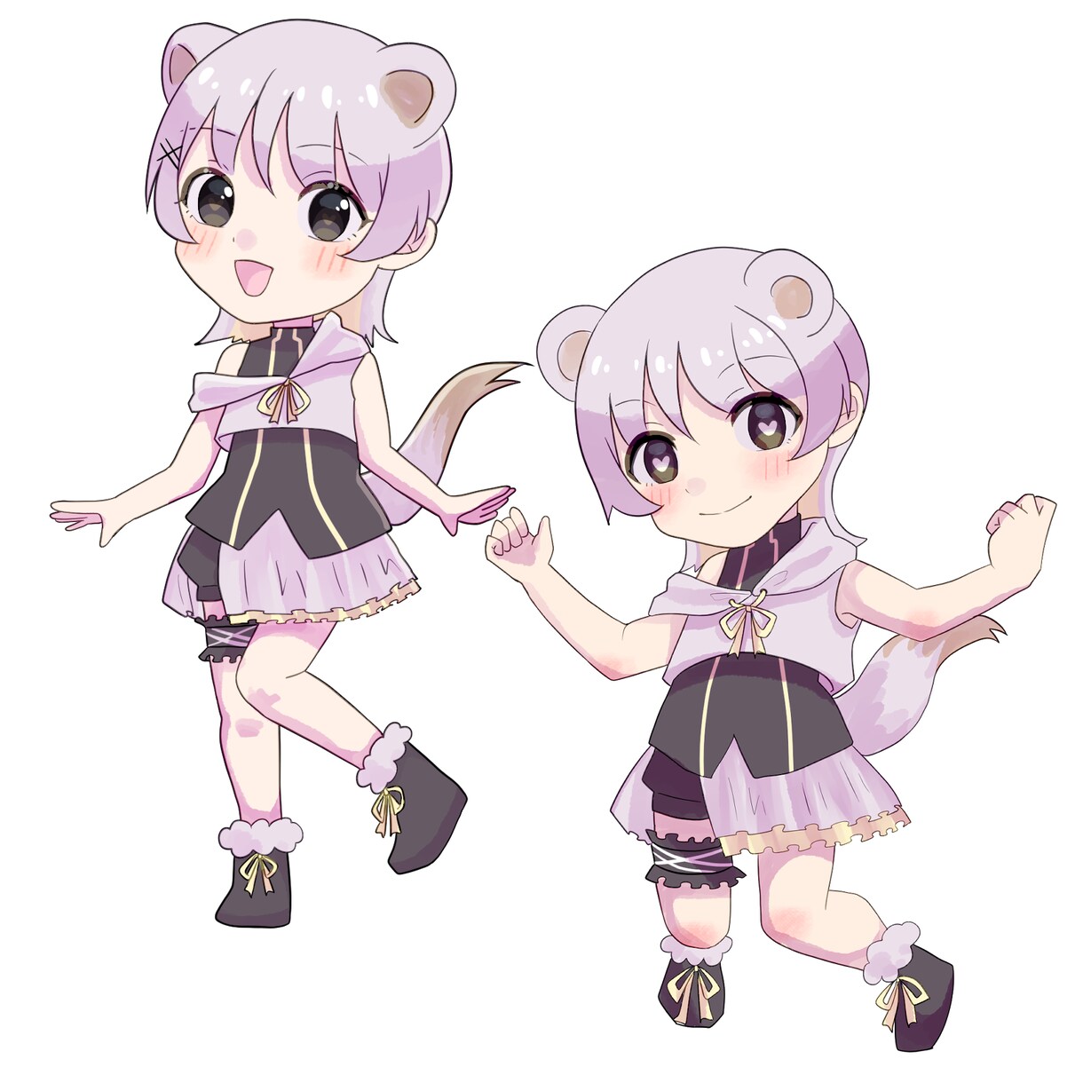 VtuberさんなどのSDイラスト描きます 5体セット8,000円でお得です❕ イメージ2